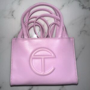 Pink bubblegum xs telfar bag